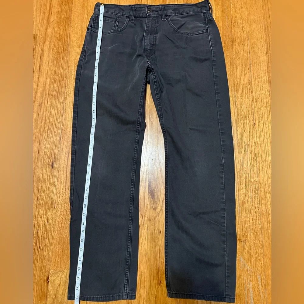 Levi's 505 Gray Pants, Men’s 32X30 - Picture 5 of 13